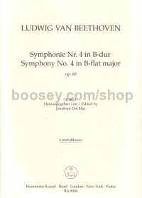 Symphony No.4 in BFlat Op. 60 Double Bass Part