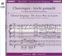 Ein Deutsches Requiem Op. 45 Alto (CD Only) (MusicPartner Play-Along series) Alto Part