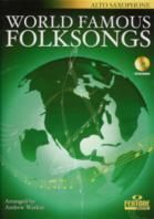 World Famous Folksongs Alto Sax (Book & CD)