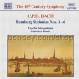 Hamburg Sinfonias Nos. 1 - 6, Wq. 182 (Naxos Audio CD)