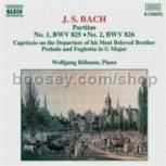 Partitas Nos. 1-2, BWV 825-826 (Naxos Audio CD)