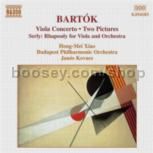 Viola Concerto, BB 128 Sz. 120 (P. Bartok + Serly ed.)/Two Pictures (Op.10) Sz. 46 (Naxos Audio CD)