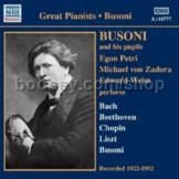 Busoni & Pupils (Audio CD)