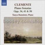 Piano Sonatas, Op. 50/1, Op. 34/2 & Op. 41 (Naxos Audio CD)