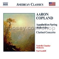 Three Latin American Sketches/Appalachian Spring/Clarinet Concerto/Quiet City (Naxos Audio CD)