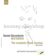 Daniel Barenboim plays complete Piano Sonatas: Vienna 1983-84 (Euroarts Blu-Ray Disc 3-disc Set)