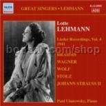 Lehmann Lieder Reordings vol.4 (Audio CD) 
