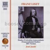 Complete Piano Music (2): 12 Etudes d'Execution Transcendante (Naxos Audio CD)