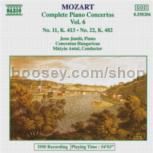 Piano Concertos Nos. 11 & 22 vol.6 (Naxos Audio CD)