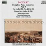 Piano Concertos Nos. 16 & 25/Rondo, K. 386 vol.7 (Naxos Audio CD)