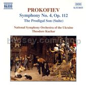 Symphony No.4 in C major Op 112 (revised version)/The Prodigal Son Op 46 (Naxos Audio CD)