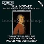 Transcriptions for Organ Duet (BIS Audio CD)