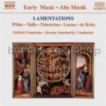 Lamentations (Naxos Audio CD)