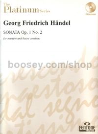 Sonata Op. 1No2 trumpet (Book & CD)