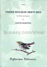 Three Holiday Sketches flute & piano