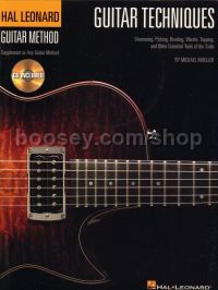 Guitar Techniques (Book & CD) hal Leonard Guitar Method
