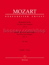 Concerto for Horn No. 4 in E-flat (K.495) Score