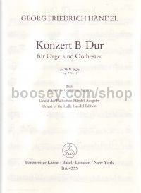 Concerto for Organ in Bb Major, Op.7/1 (Violoncello/Double Bass Part)