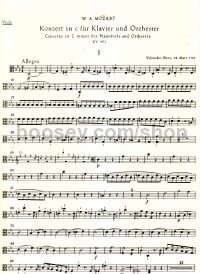 Concerto for Piano No. 24 in C minor (K.491) Viola
