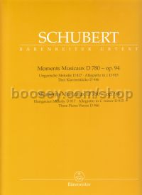 Moments Musicaux Op. 94 (d 780); ungariScore