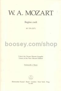 Regina Coeli In C (k 276) (urtext) choral