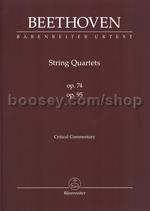 String Quartets Opp.74 & 95 (Critical Commentary)