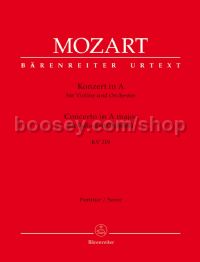 Violin Concerto No5 K219 Full Score