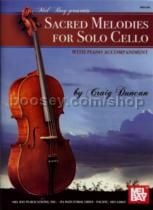 Sacred Melodies For Solo Cello + Pf Accomp