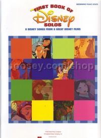 First Book Of Disney Solos Easy Piano