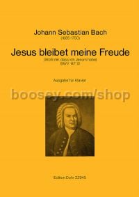 Jesu, Joy of Man's Desiring BWV 147 - Piano