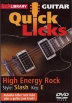 Quick Licks Slash High Energy Rock DVD