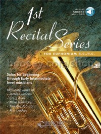 1st Recital Series for Euphonium (bass/treble) (+ CD)