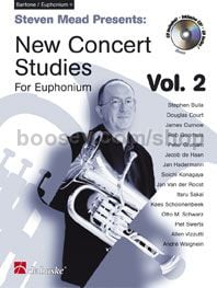 New Concert Studies 2 - Euphonium (BC) (+ CD)