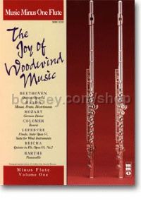 MMOCD3335 Woodwind Quintets vol.I The Joy of Woodw (Music Minus One with CD Play-along)