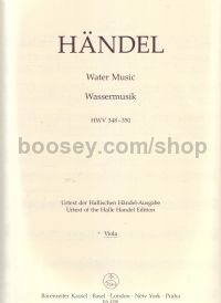 Water Music, HWV 348-350 (Viola Part)