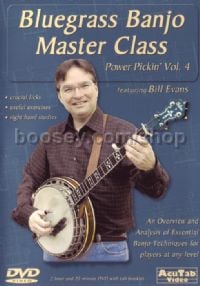 Power Pickin' 4 Bluegrass Banjo Master w/Bill Evans Dvd