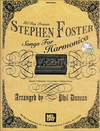 Stephen Foster Songs For Harmonica Bk/CD