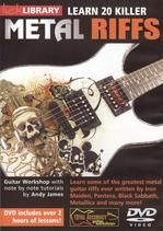 Learn 20 Killer Metal Riffs Lick Library DVD