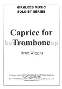 Caprice for Trombone (treble clef)