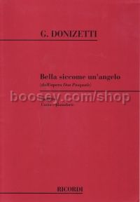 Bella siccome un'angelo from "Don Pasquale" (Baritone & Piano)
