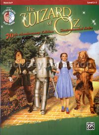 Wizard of Oz - 70th Anniversary Deluxe Edition (arr. horn in F) Book & CD