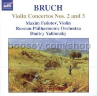 Violin Concertos Nos 2 & 3 (Naxos Audio CD)