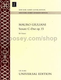 Sonata in C Major, Op.15 (Guitar)