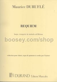 Requiem Op 9 (reduced version - full score)