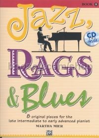 Jazz Rags & Blues Vol.5 for piano (Bk + CD)