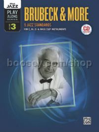 Alfred Jazz Play Along - Vol.3: Brubeck & more (Bk & CD)