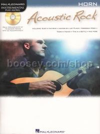 Acoustic Rock Instrumental Play Along Horn (Bk & CD)