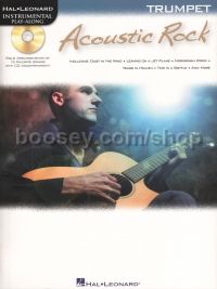 Acoustic Rock Instrumental Play Along Trumpet (Bk & CD)