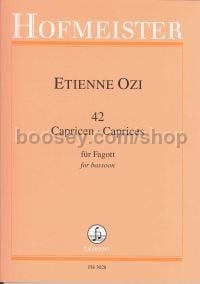 42 Caprices for Bassoon