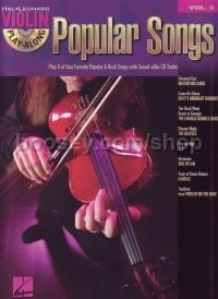 Violin Play Along 02 Popular Songs (Bk & CD)